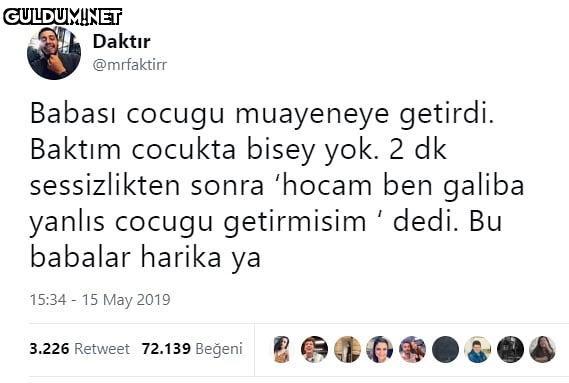 Daktır @mrfaktirr Babası...
