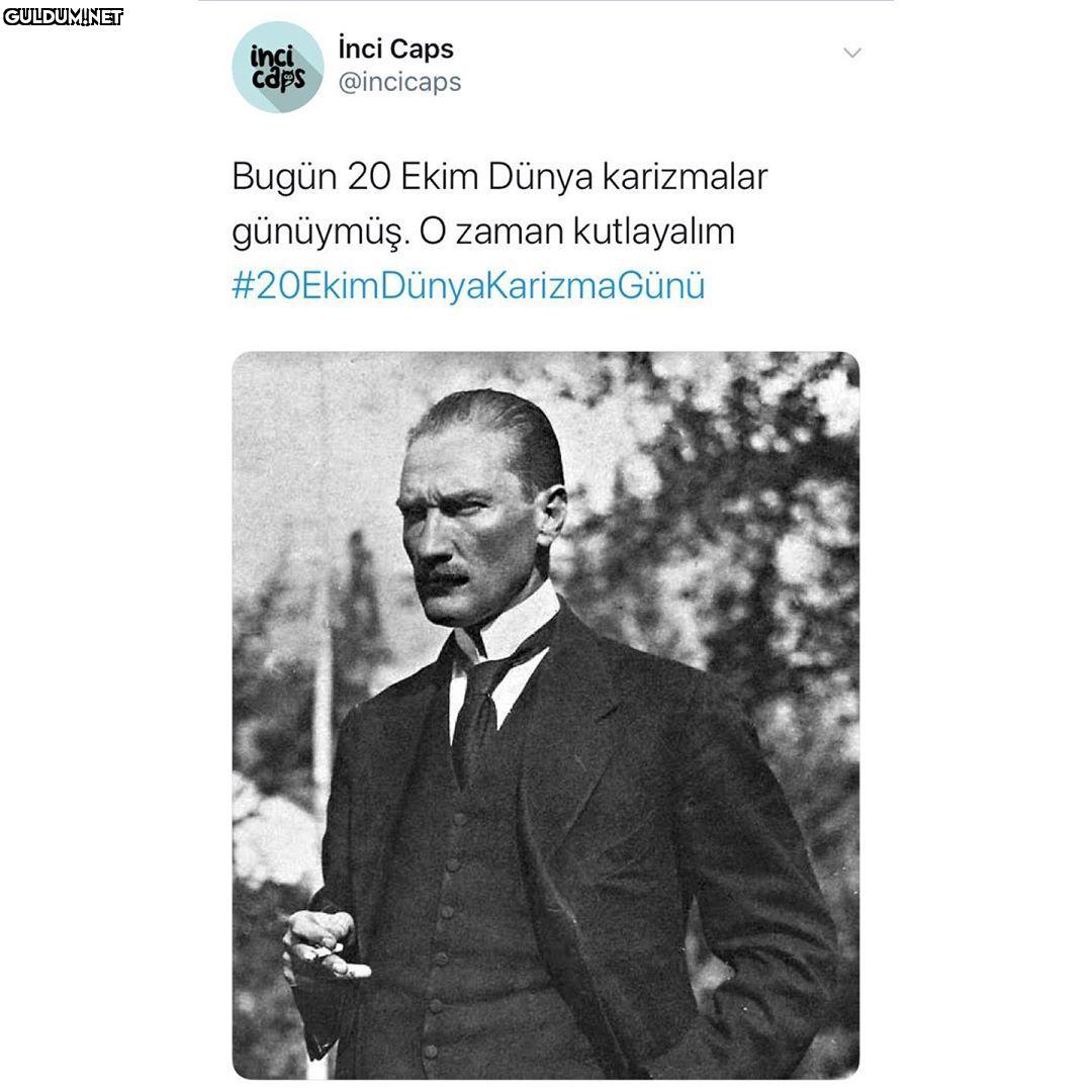 Bugün 20 Ekim Dünya...