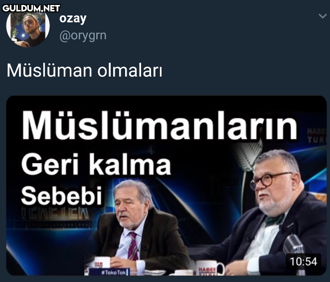 ozay @orygrn Müslüman...