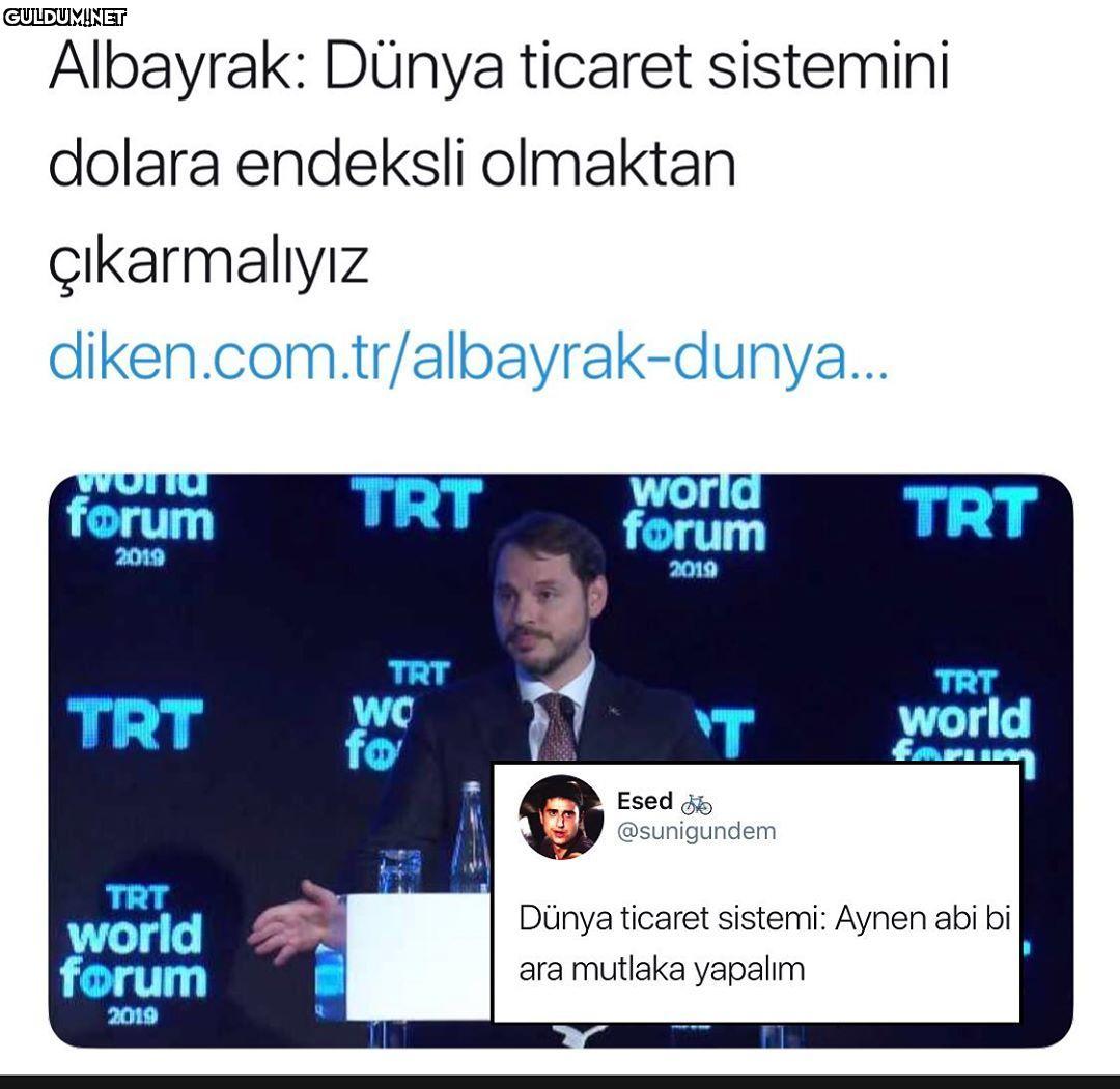 Dünya Ticaret Sistemi: 🤙🤙...