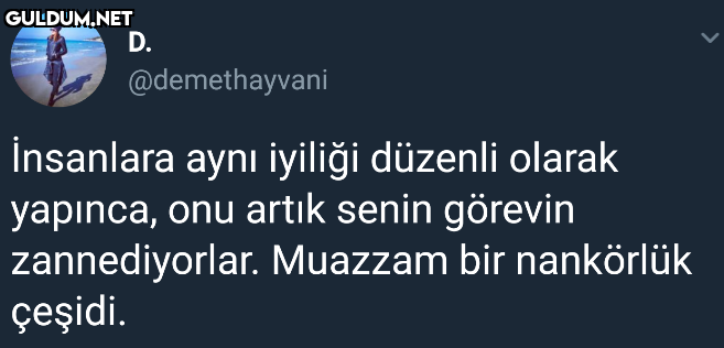D. @demethayvani insanlara...