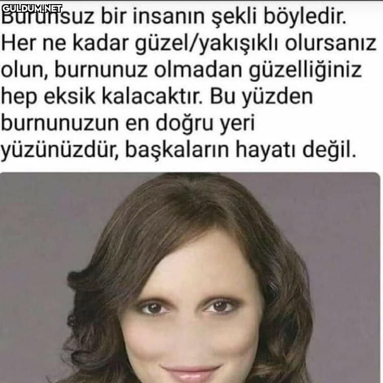 Kamu spotu Burunsuz bir...