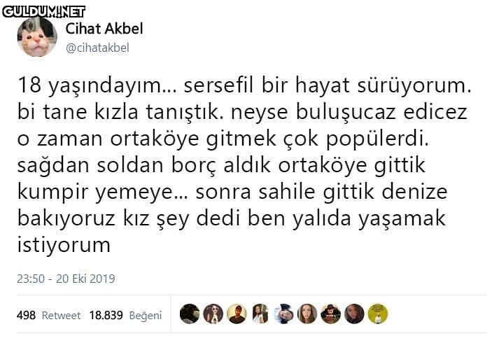 Cihat Akbel @cihatakbel 18...
