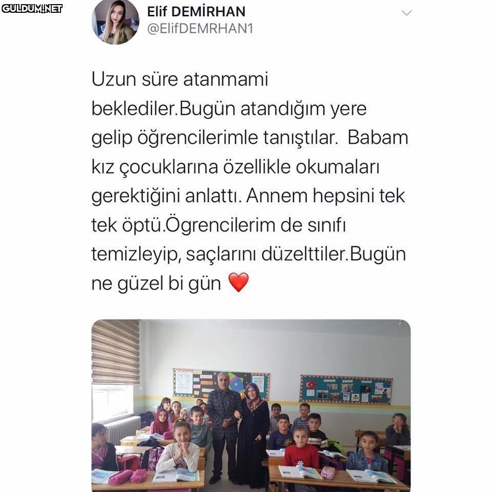 Mükemmel görsel Elif...