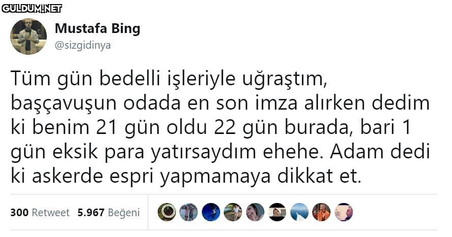 Mustafa Bing @sizgidinya...