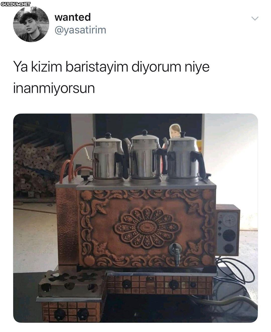 + Ben bi oralet alayım...