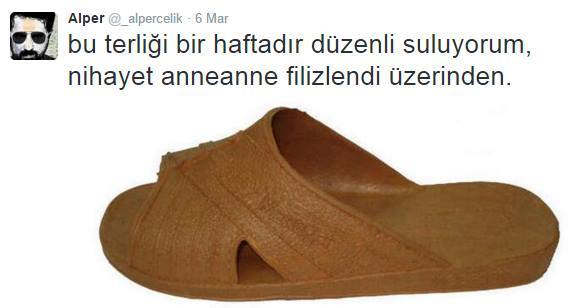 bu terliği bir haftadır...