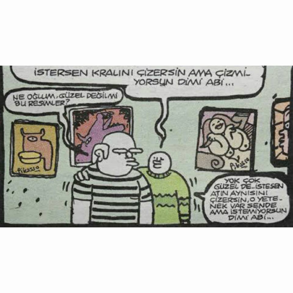 - İstersen kralını...