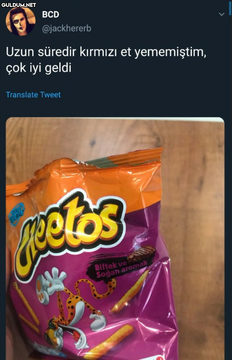 Cheetos Biftek ve Soğan...