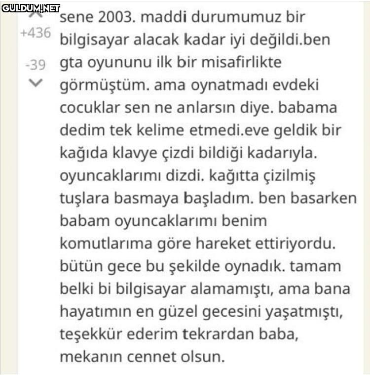 sene 2003. maddi durumumuz...