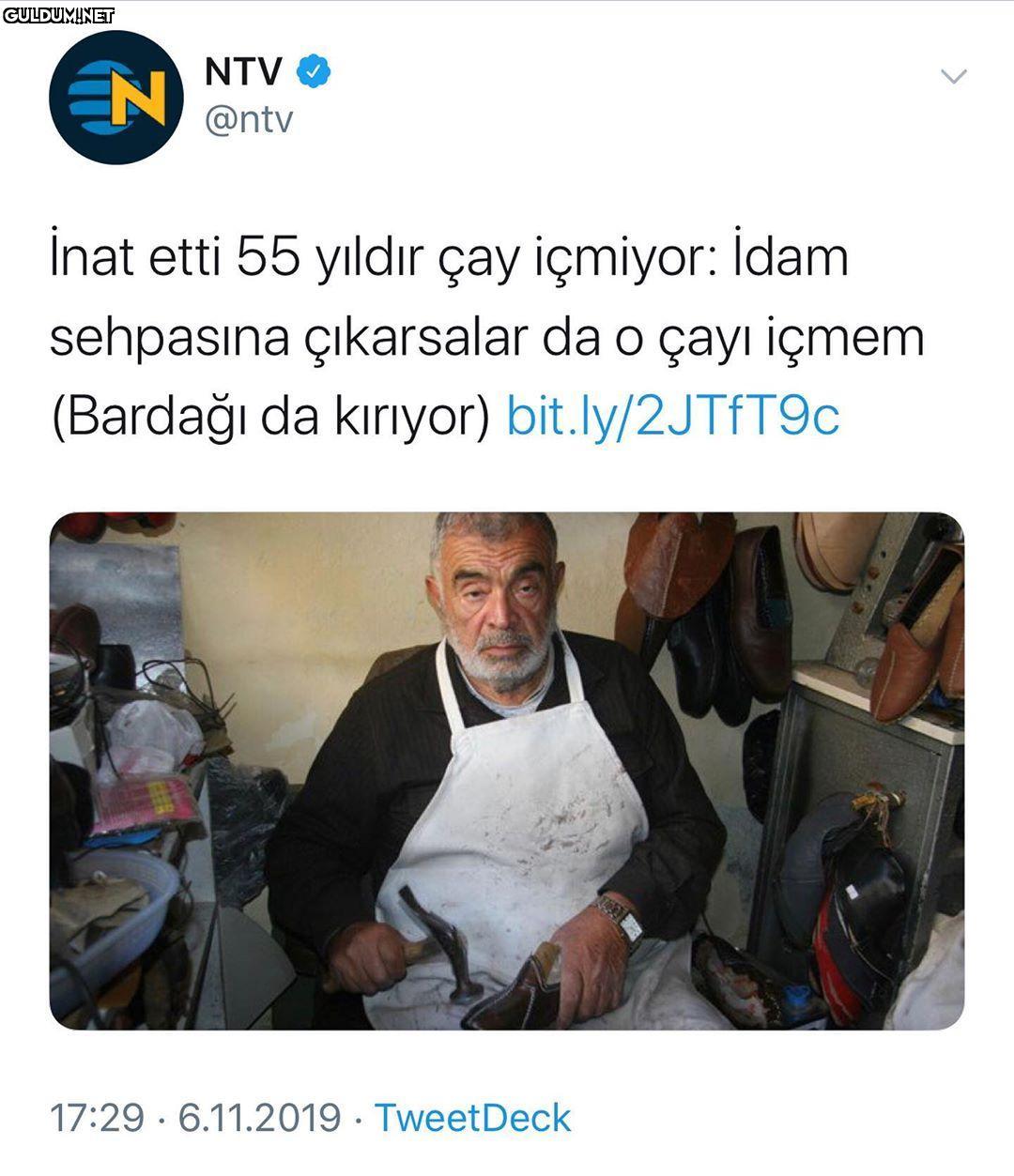 Bardak fiziken mi kırılmış...