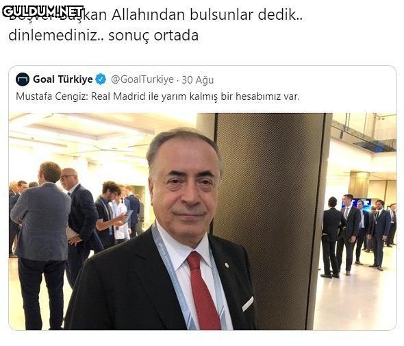Boşver Başkan Allahından...