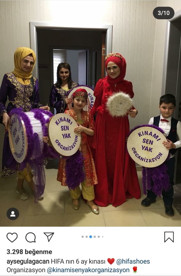 6 ay kınası modası çıkmış...
