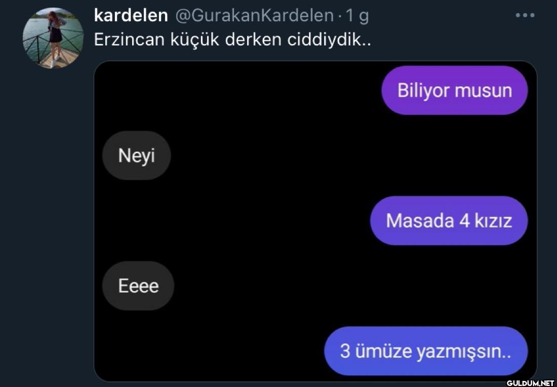 · 1g Erzincan küçük derken...