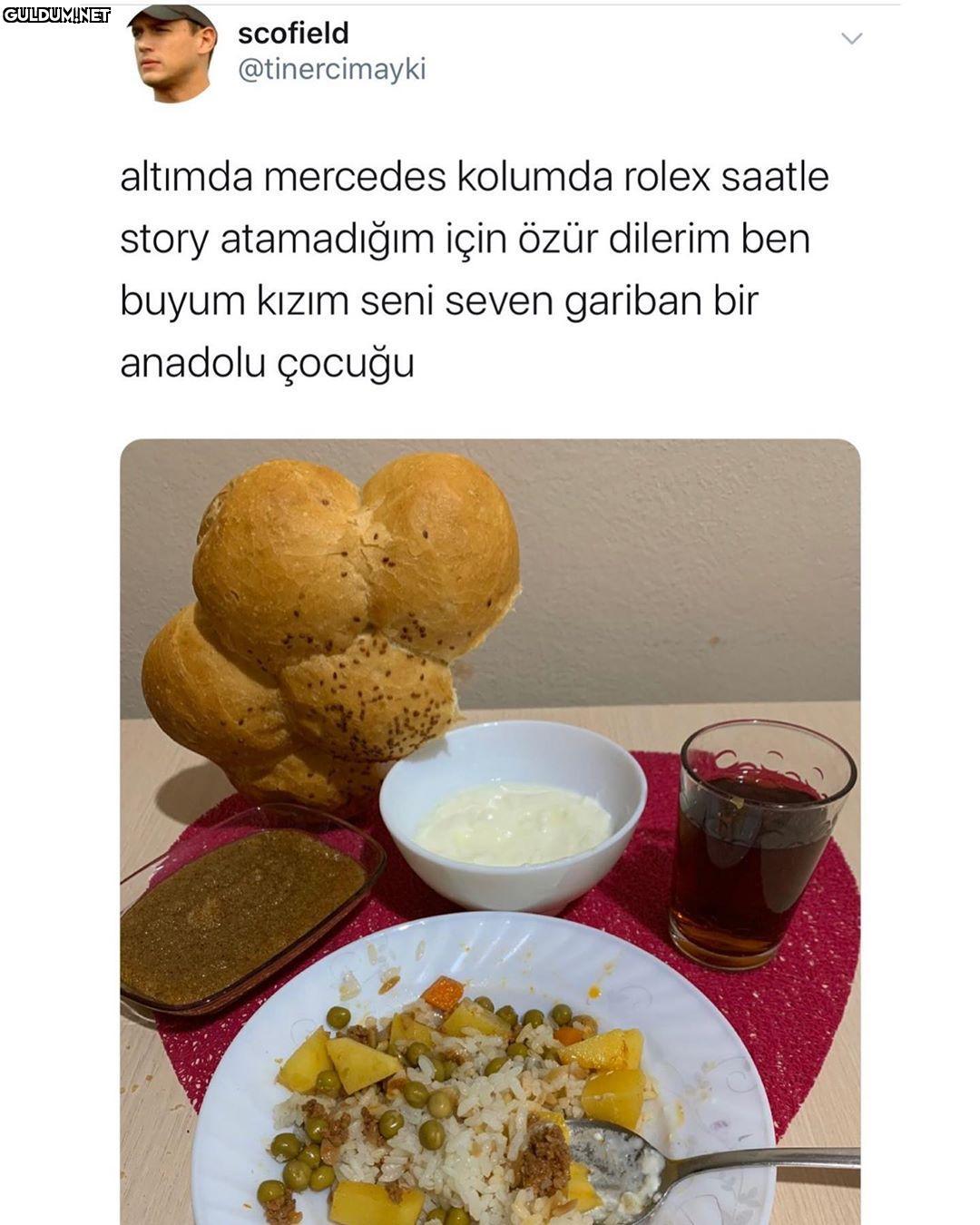 Ekmeğin güzelliğine bak...