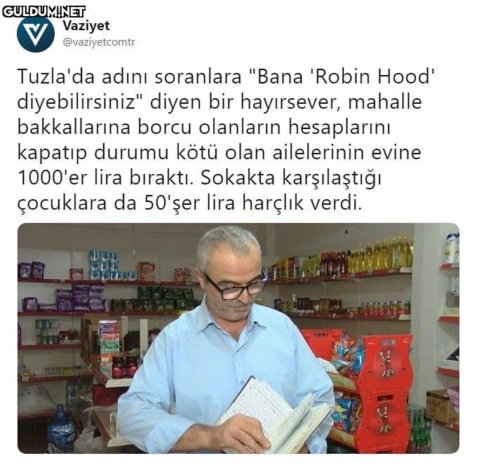 Tamam da zenginden mi...
