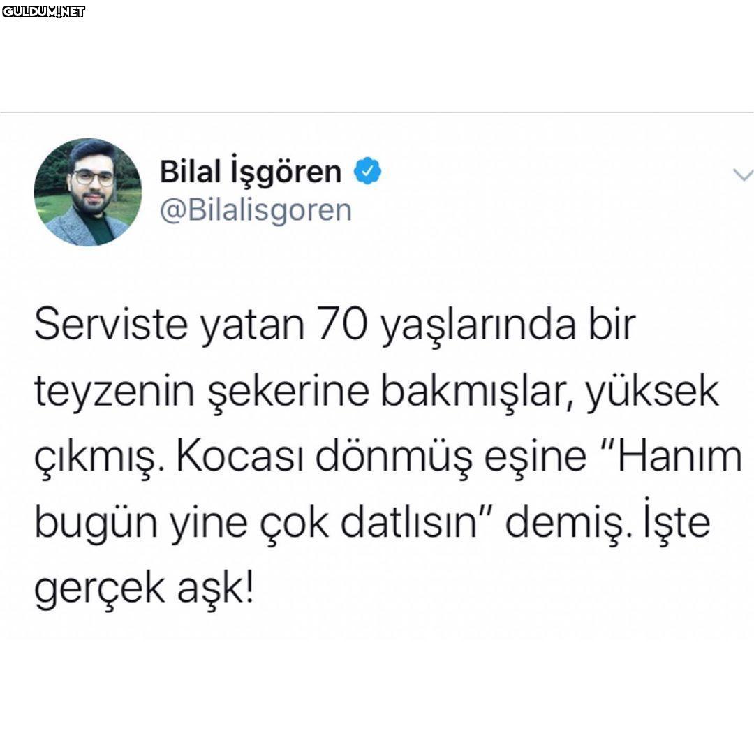 Bilal işgören...