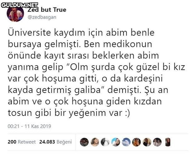 E bundan bize ne?

...