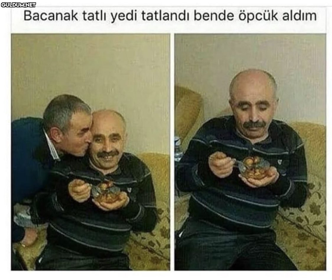 Bacanak tatli yedi...