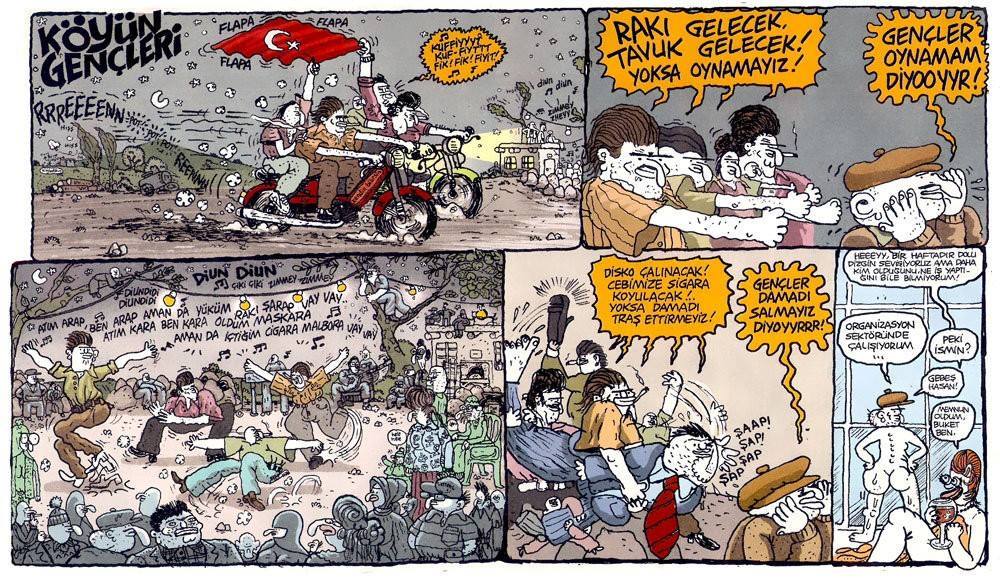 KÖYÜN GENÇLERİ

- Rakı...