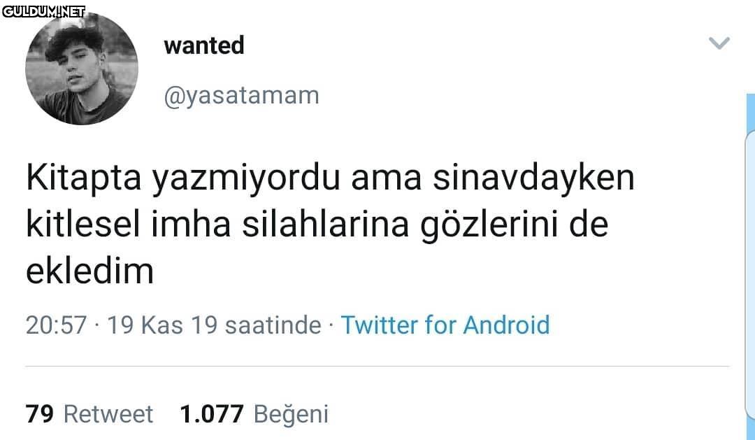 wanted @yasatamam Kitapta...
