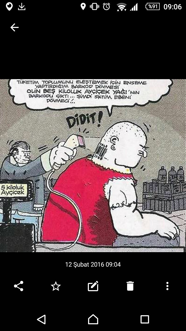 - Tüketim toplumunu...
