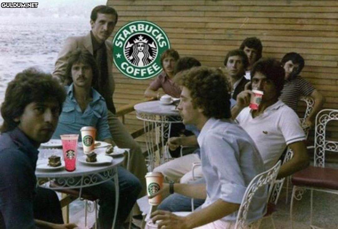 Moda sahil Starbucks (1990) COFFEE