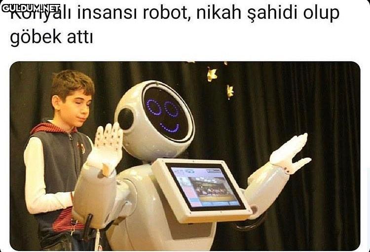 Konyali insansi robot,...