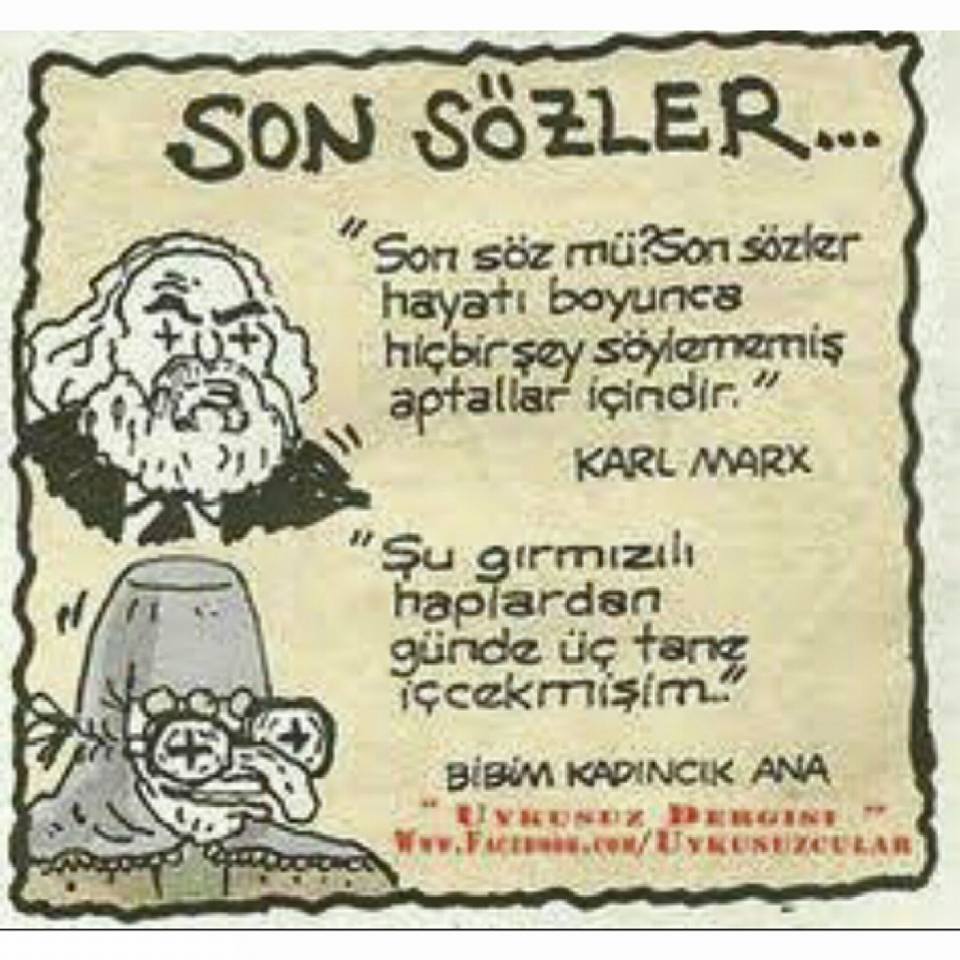 SON SÖZLER...

"Son söz...