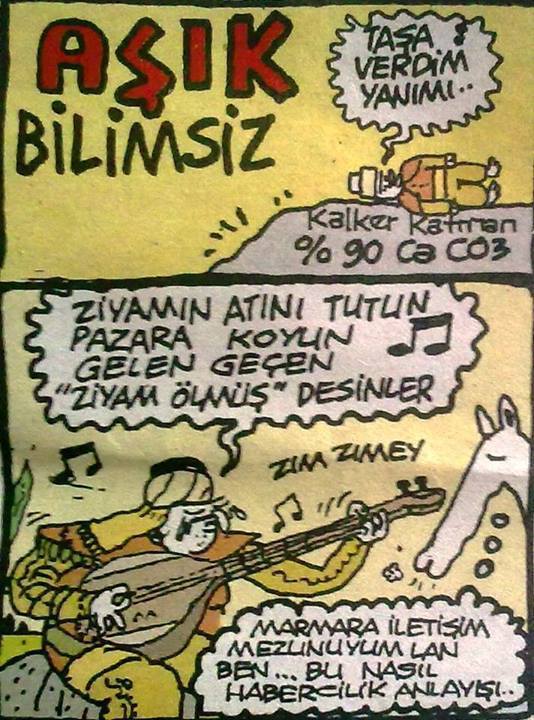 AŞIK BİLİMSİZ

- Taşa...