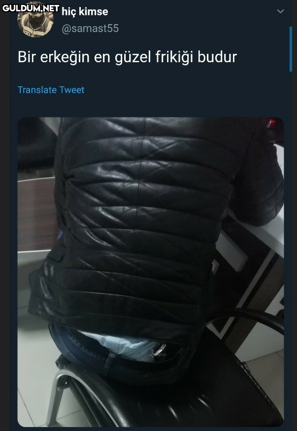 Bir erkeğin en güzel frikiği budur