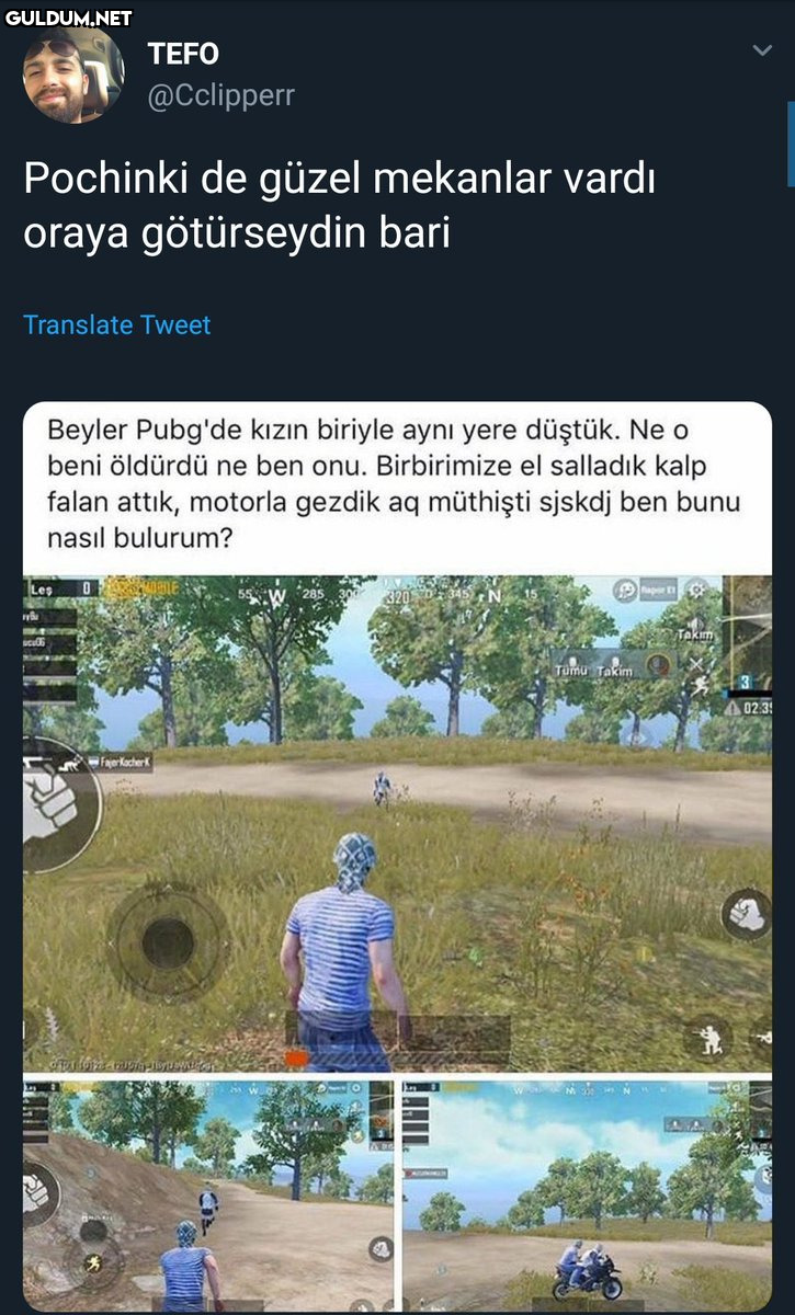 TEFO @Cclipperr
Pochinki...
