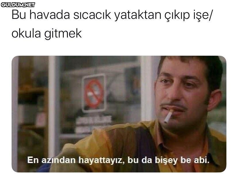 Bu havada sIcacik yataktan...