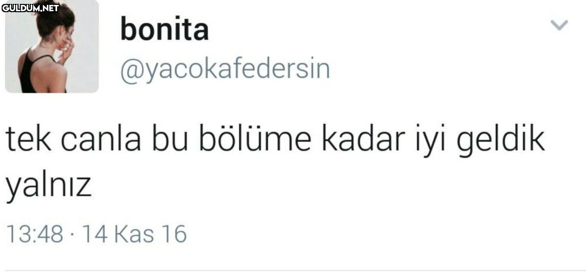 bonita @yacokafedersin tek...