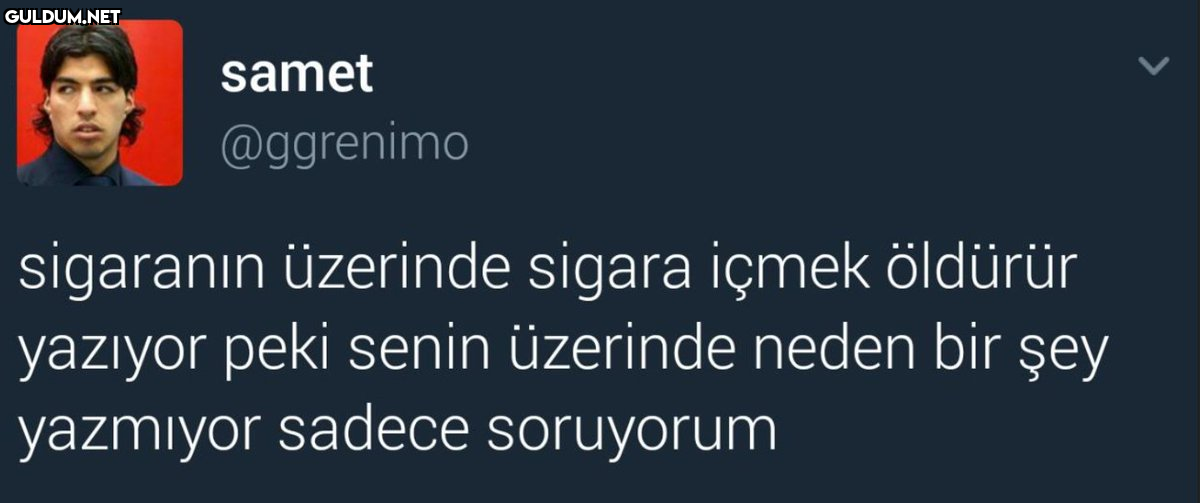 samet @ggrenimo sigaranin...