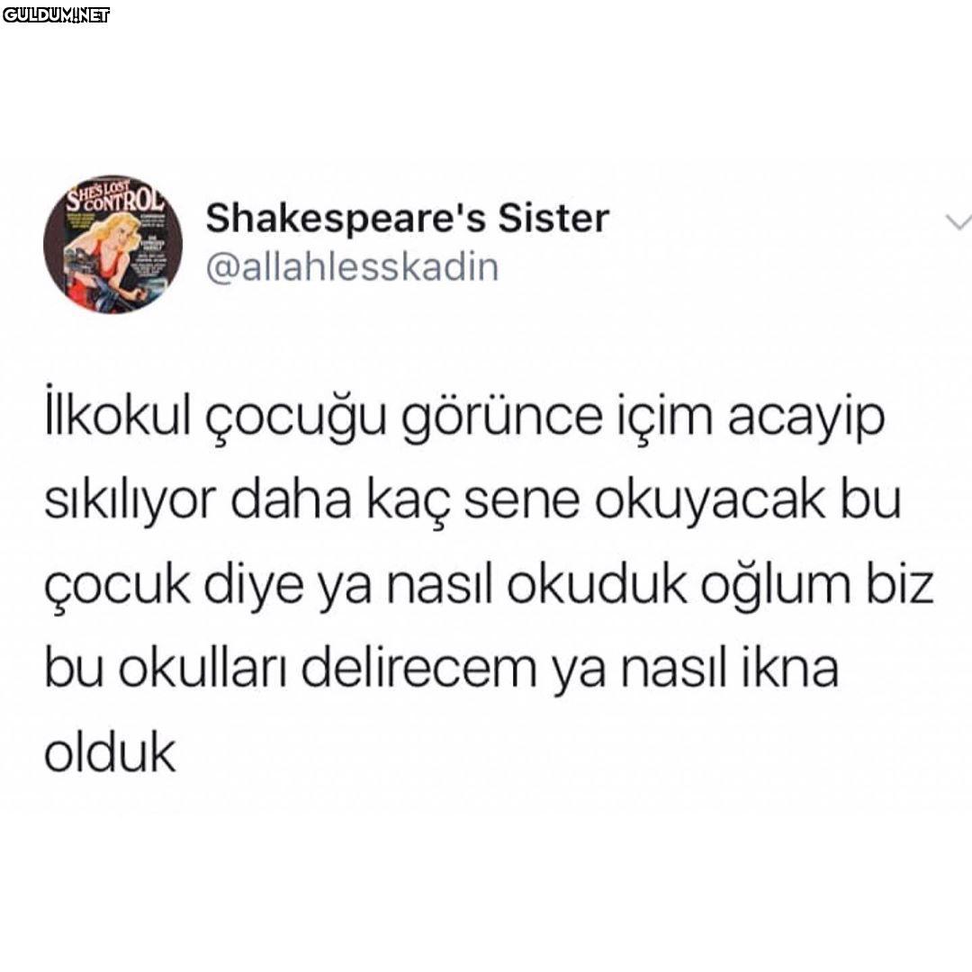 lkokul çocuğu görünce içim...