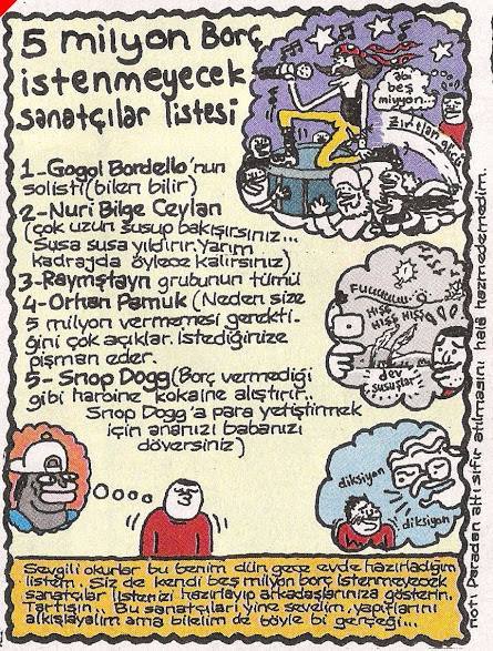 5 milyon borç istenmeyecek...