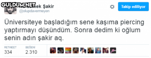 Ne demek Şakir...