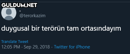 @terorkazim duygusal bir...