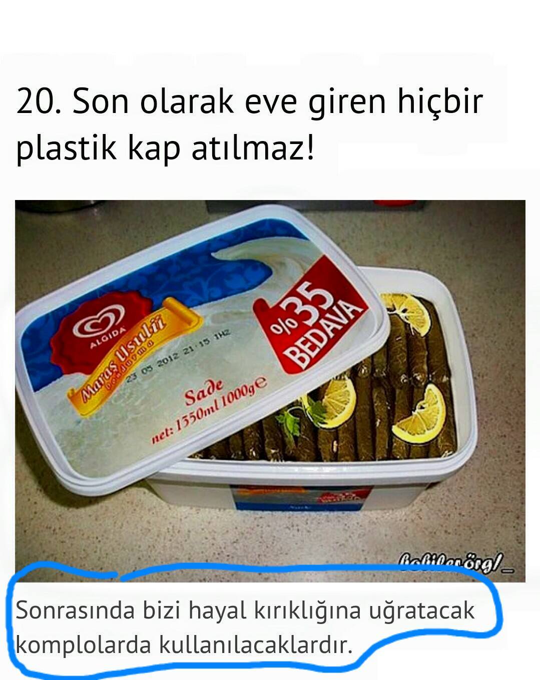 Son olarak eve giren...
