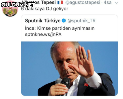 İnce: Kimse partiden...
