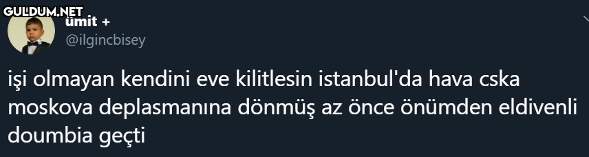 ümit + @ilgincbisey işi...