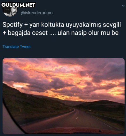 Allah'ım nasip etme ...