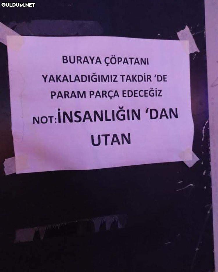 kesme işaretinden belli...