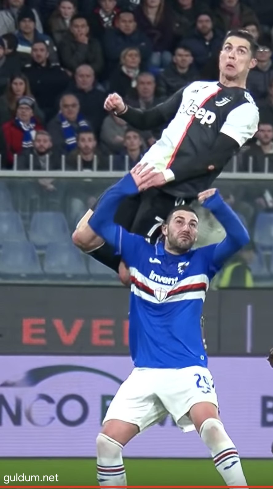 Ronaldo’nun Sampdoria...