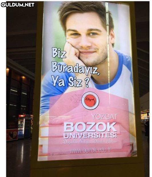 Biz orada değiliz, iyi ki...