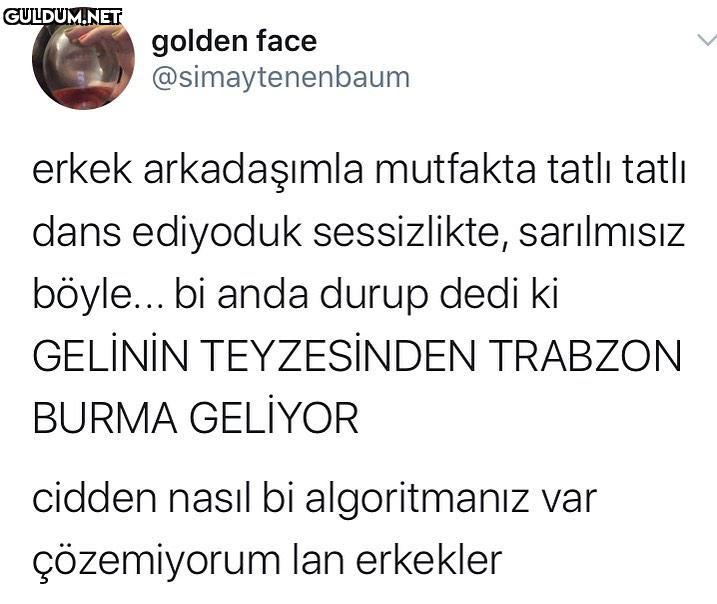golden face...