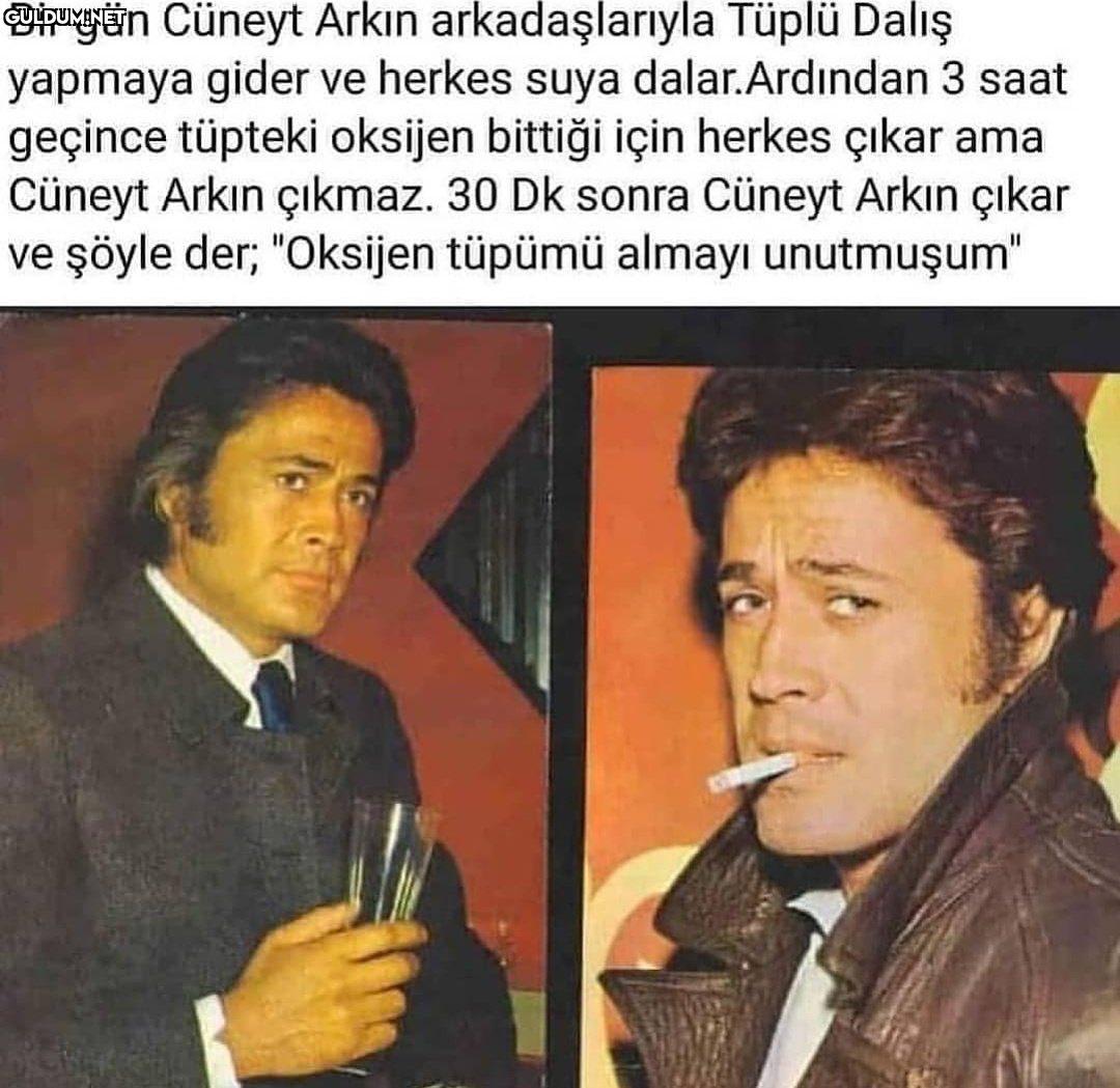 Bir gün Cüneyt Arkın...