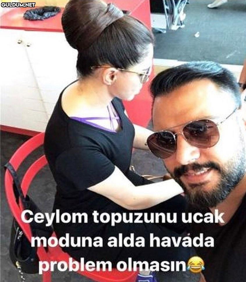 Ceylom topuzunu ucak...