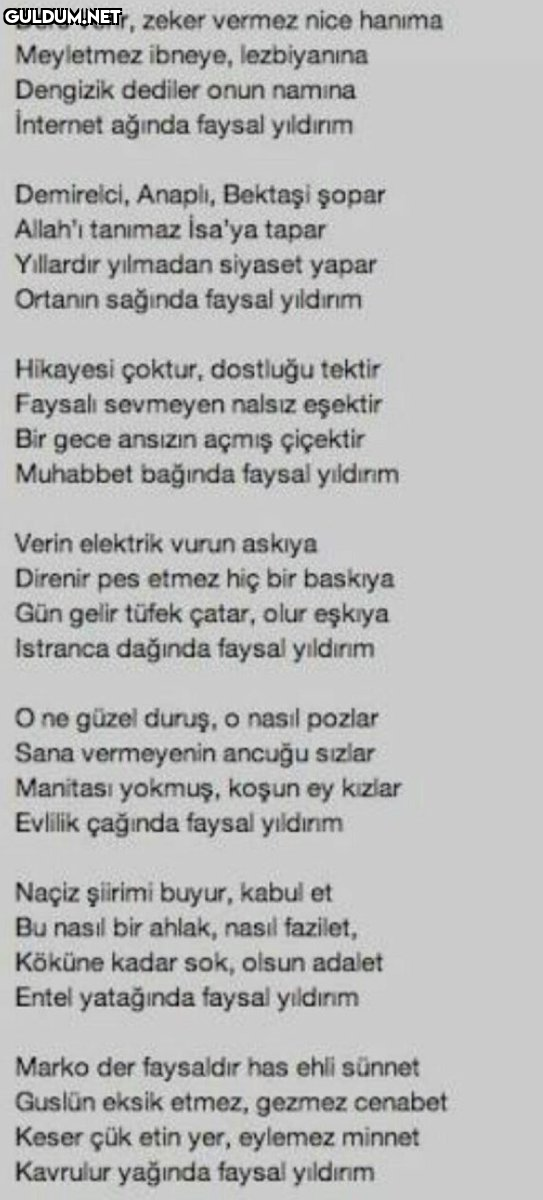 Ders verir, zeker vermez...